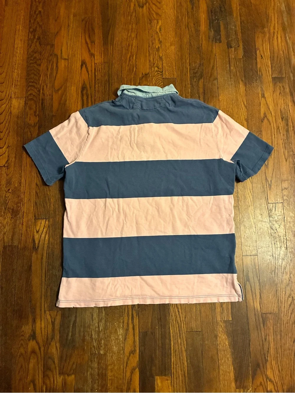Vintage polo by Ralph Lauren denim collar shirt size large